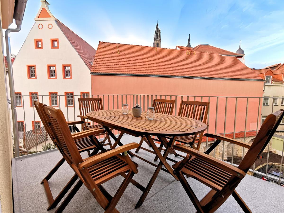 Meißen Fynbos Apartments Deluxe, Balkon, Historisch, Parkplatz מראה חיצוני תמונה